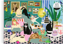 Alternative view 2 of Glamour Cats 1000 Piece Puzzle
