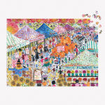 Alternative view 2 of Michael Storrings Harvest Market 1000 Piece Puzzle