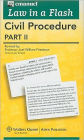 Law in a Flash Cards: Civil Procedure, Part II