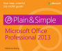Microsoft Office Professional 2013 Plain & Simple
