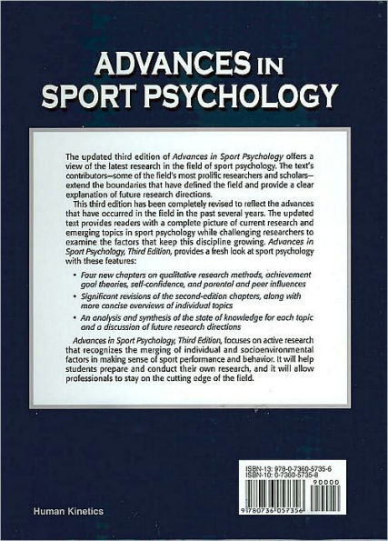 Advances in Sport Psychology - 3rd Edition / Edition 3