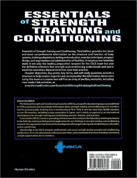 Essentials of Strength Training and Conditioning - 3rd Edition / Edition 3