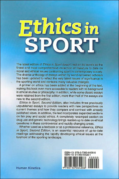 Ethics in Sport - 2nd Edition / Edition 2