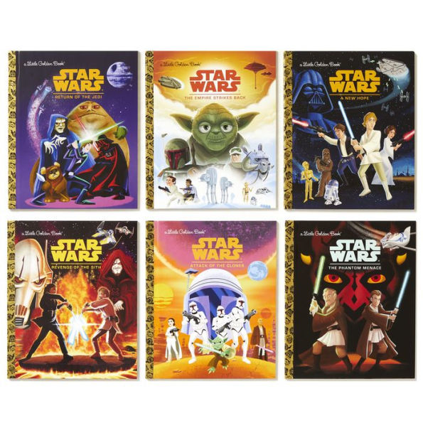 The Star Wars Little Golden Book Library (Star Wars)