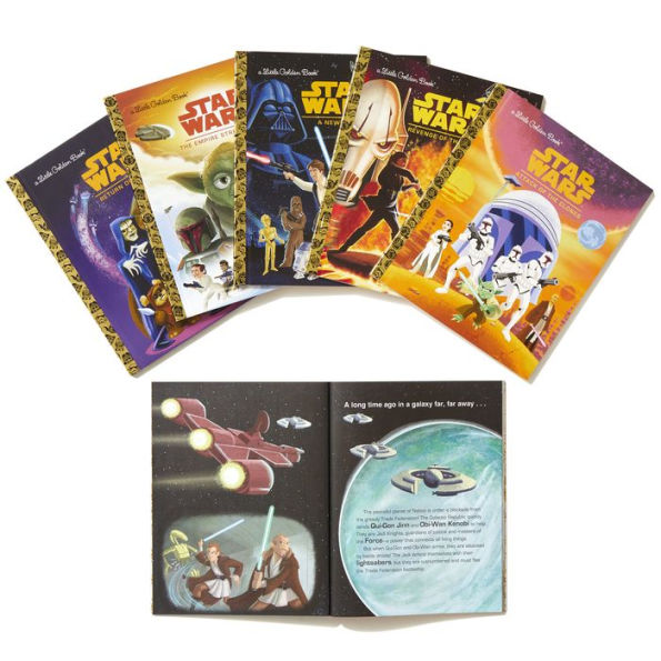 The Star Wars Little Golden Book Library (Star Wars)