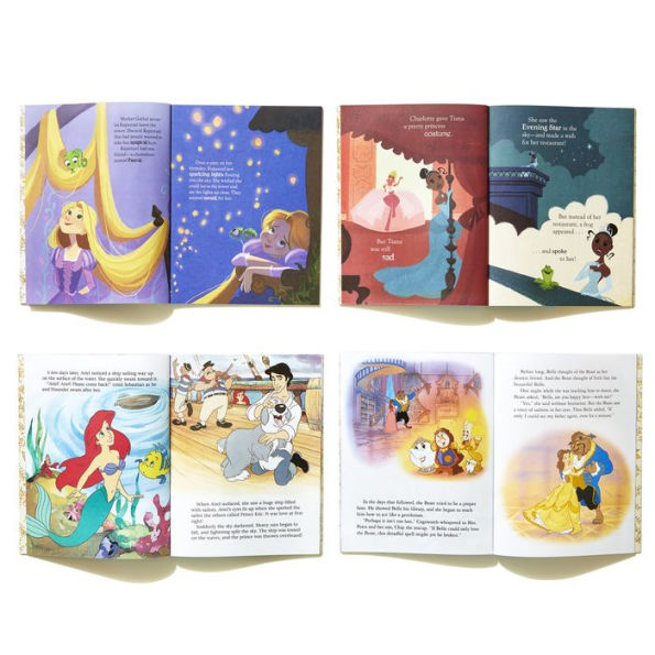 Disney Princess Little Golden Book Library (Disney Princess)