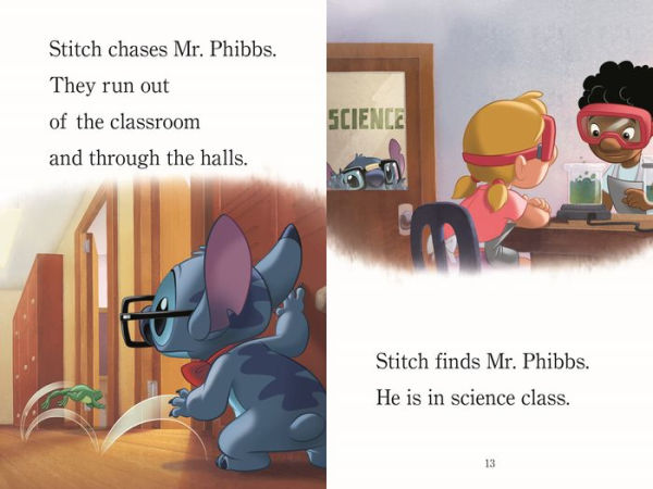 Stitch Goes to School (Disney Stitch)