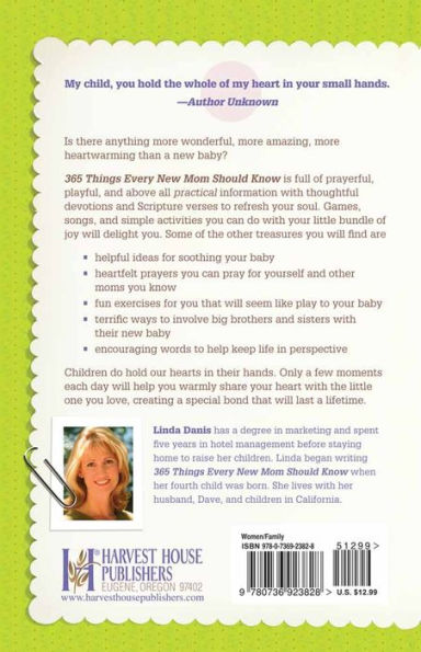 365 Things Every New Mom Should Know: A Daily Guide to Loving and Nurturing Your Child