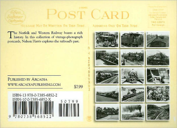 Norfolk and Western Railway, Virginia (Postcard Packets)