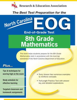 North Carolina EOG End-of-Grade Test 8th Grade Mathematics By Stephen ...