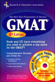 GMAT w/CD-ROM 4th Ed. (REA) - The Best Test Prep & Review / Edition 4