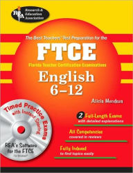 Florida FTCE English 6-12 with CD-ROM (REA)