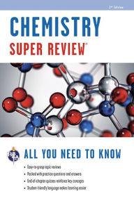 Title: Chemistry Super Review, Author: Research & Education Association