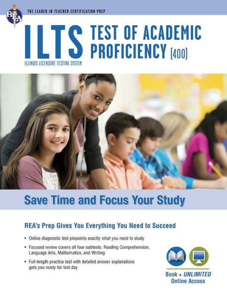 ILTS Test of Academic Proficiency (TAP) Book + Online