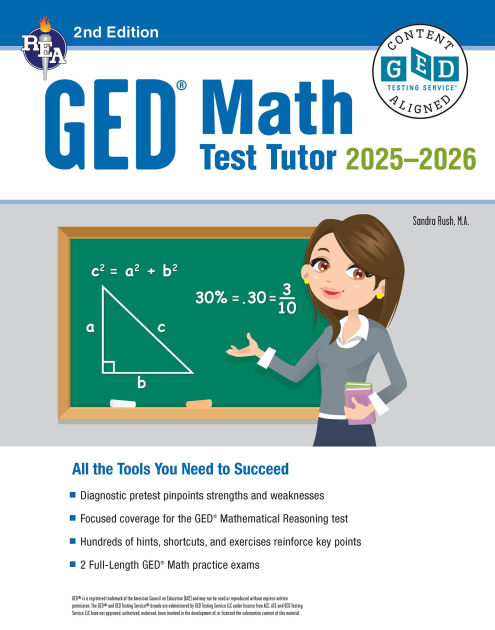GED Math Test Tutor For The 2024 2025 GED Test All The Tools You Need P0 V2 S1200x630