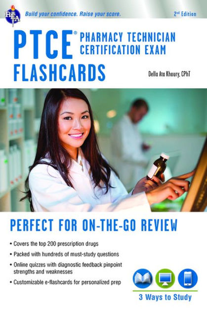 PTCE Pharmacy Technician Certification Exam Flashcard Book   Online