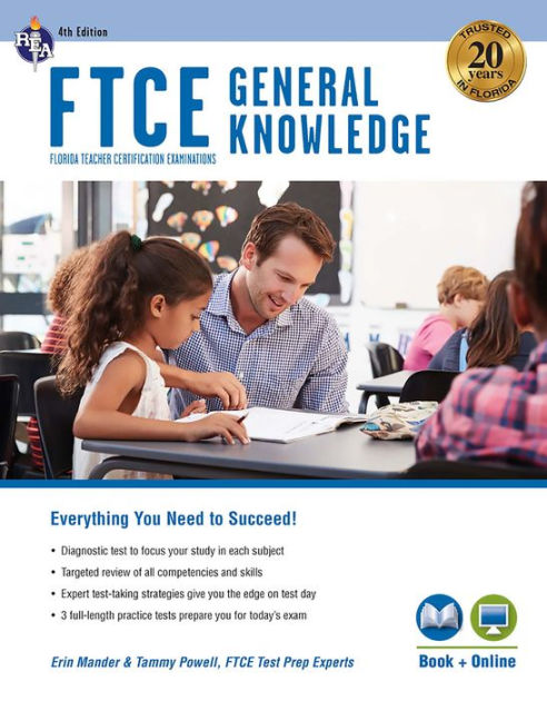 Barnes　Paperback　Erin　Book　Powell　Mander　Tammy　General　PhD,　Knowledge　by　Online　Ed.,　4th　FTCE　Noble®