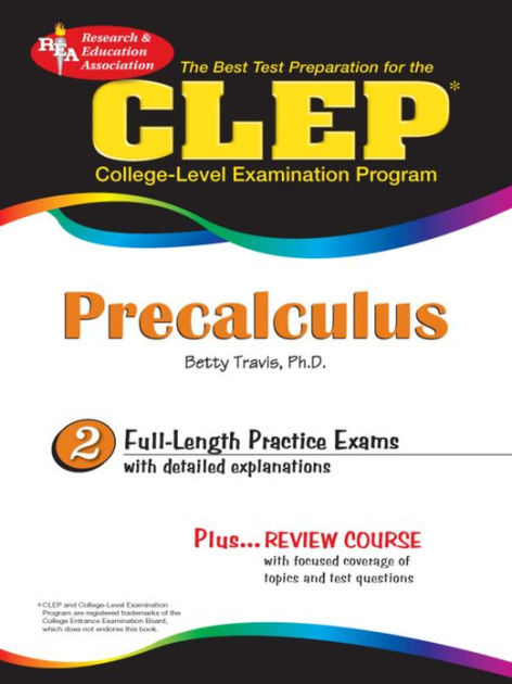 CLEP Precalculus By Betty Travis | EBook | Barnes & Noble®