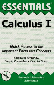 Title: Calculus I Essentials, Author: Editors of REA