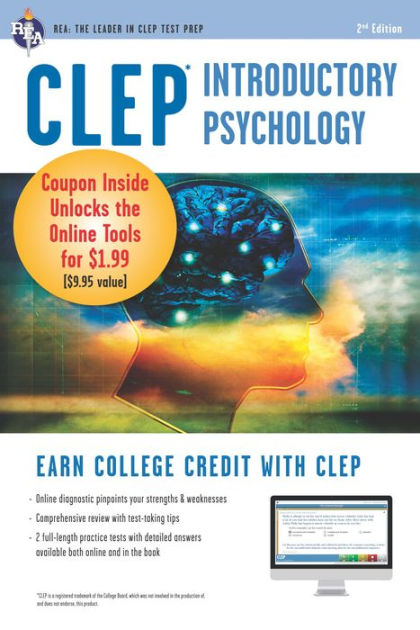 CLEP Introductory Psychology W/ Online Practice Exams By Don J ...