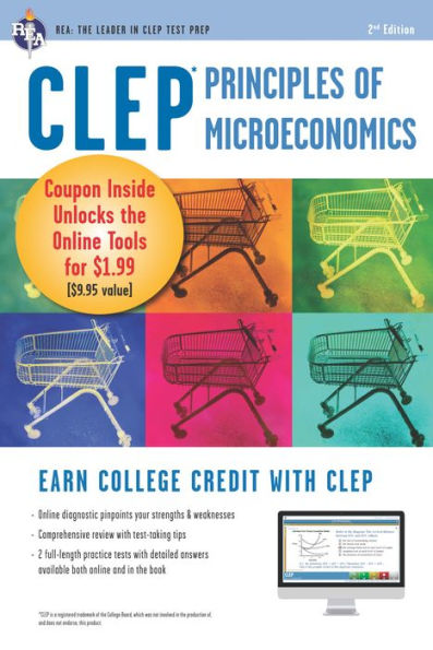 CLEP® Principles of Microeconomics Book + Online