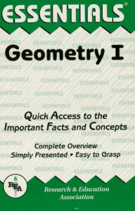 Title: Geometry I Essentials, Author: Editors of REA