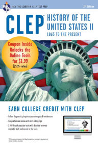 Title: CLEP History of the U.S. II w/ Online Practice Exams, Author: Lynn E. Marlowe