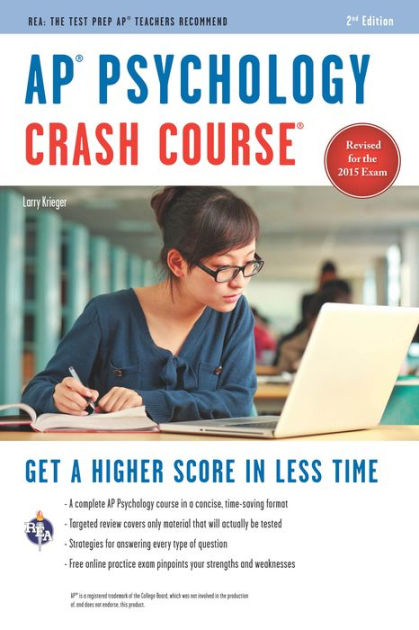 AP® Psychology Crash Course Book + Online by Larry Krieger, Nancy