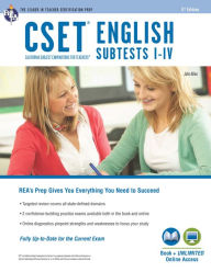 Title: CSET English Subtests I-IV Book + Online, Author: John Allen