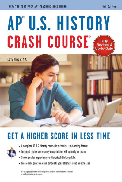 AP U.S. History Crash Course Book + Online