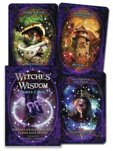 Witches' Wisdom Oracle Cards