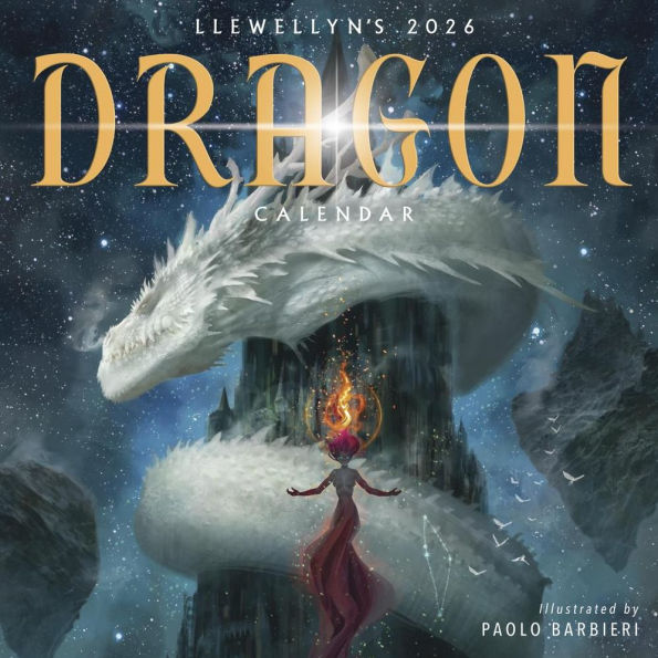 2026 Llewellyn's Dragon Wall Calendar