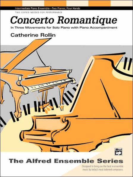 Concerto Romantique: In Three Movements for Solo Piano with Piano Accompaniment, Sheet