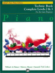 Alternative view 1 of Alfred's Basic Piano Library Technic Complete, Bk 2 & 3: For the Later Beginner