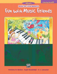 Music for Little Mozarts Coloring Book, Bk 1: Fun with Music Friends