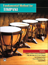 Title: Fundamental Method for Timpani: Comb Bound Book, Author: Mitchell Peters