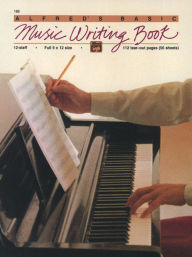 12 Stave Music Writing Book: Perforated, Perfect-bound