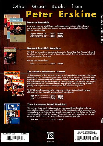 Essential Drum Fills: Book & Online Audio/PDF