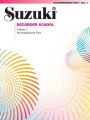 Suzuki Recorder School (Soprano and Alto Recorder), Vol 7: Acc.
