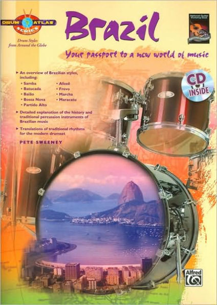 Drum Atlas Brazil: Your passport to a new world of music, Book & CD