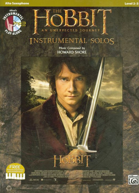 The Hobbit -- An Unexpected Journey Instrumental Solos: Alto Sax, Book