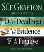 The Sue Grafton Gift Collection: D Is for Deadbeat, E Is for Evidence, F Is for Fugitive