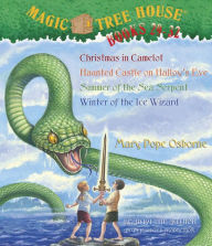 Magic Tree House: Christmas in Camelot; Haunted Castle on Hallows Eve; Summer of the Sea Serpent; Winter of the Ice Wizard