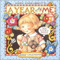 2007 Mary Engelbreit Year With Me: You Lucky Dog! Mini Wall Calendar