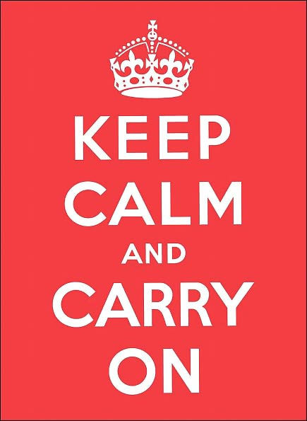 Keep Calm and Carry On Little Gift Book