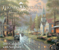 2011 Thomas Kinkade Painter of Light with Scripture Box Calendar