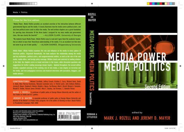 Media Power, Media Politics / Edition 2
