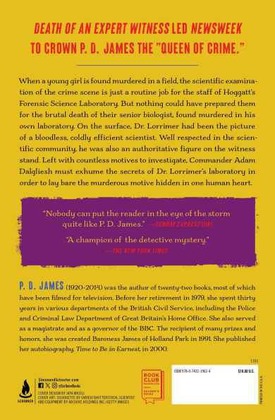Death of an Expert Witness (Adam Dalgliesh Series #6)