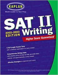 Kaplan SAT II Writing 2002-2003