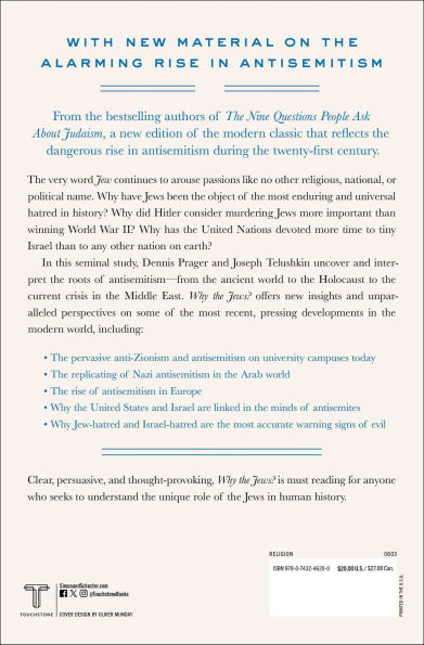Why the Jews?: The Reason for Antisemitism